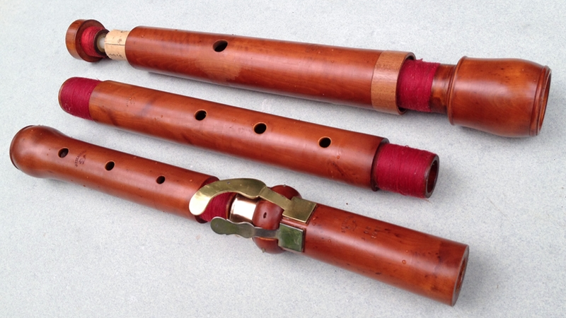 Quantz flute by Jean-François Beuadin